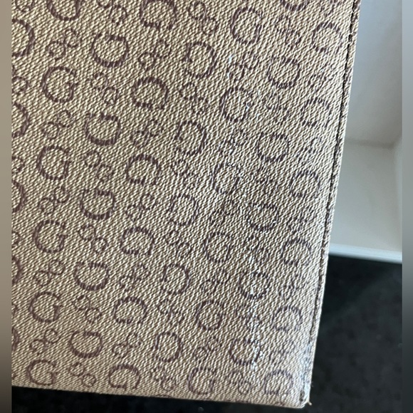 Guess pink and tan wristlet - Picture 3 of 5